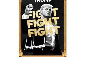 特朗普推出个人Meme币TRUMP图片