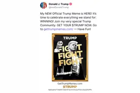 特朗普推出个人Meme币TRUMP图片
