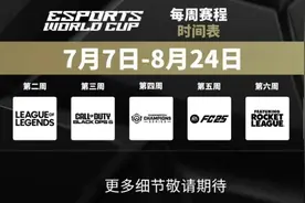 2025年电竞世界杯赛程出炉图片