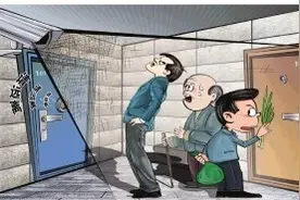 “邻居在我家门对面安了个摄像头”图片