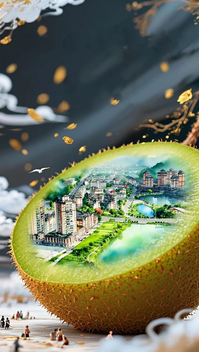 这里是屏边：人在景中走 景在果里藏