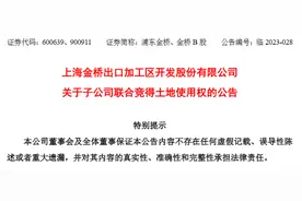 浦东金桥：子公司联合竞得浦东新区祝桥老镇社区一地块图片