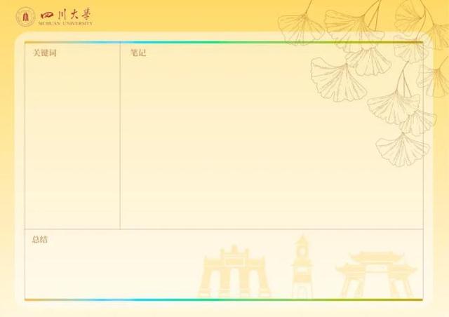 收藏！川大新学期计划表，好看又实用！