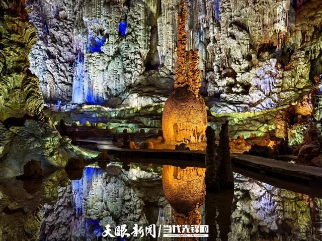 上半年接待40余万人，织金洞游客如潮