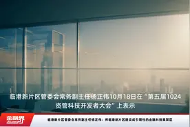 临港新片区管委会常务副主任杨正伟：将临港新片区建设成引领性的金融科技集聚区视频封面