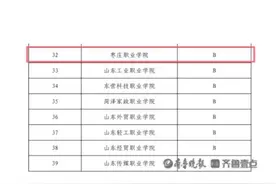棒！枣庄职业学院在全省办学质量考核中进位显著图片