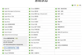 苹果iCloud存储服务故障，影响持续两小时后修复图片