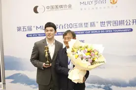 【世界围棋公开赛】29岁李轩豪首夺世界冠军图片