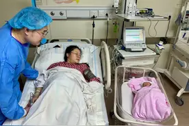 大年初一，松江“蛇年宝宝”平安降生，为新年添福气图片