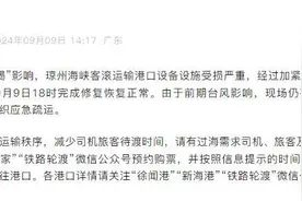 琼州海峡今天18时将全面恢复正常通航图片