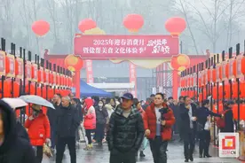 为期三天！自贡市2025年迎春消费月美食集市热辣开市图片