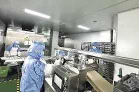牦牛饺子“奔赴”千家万户图片