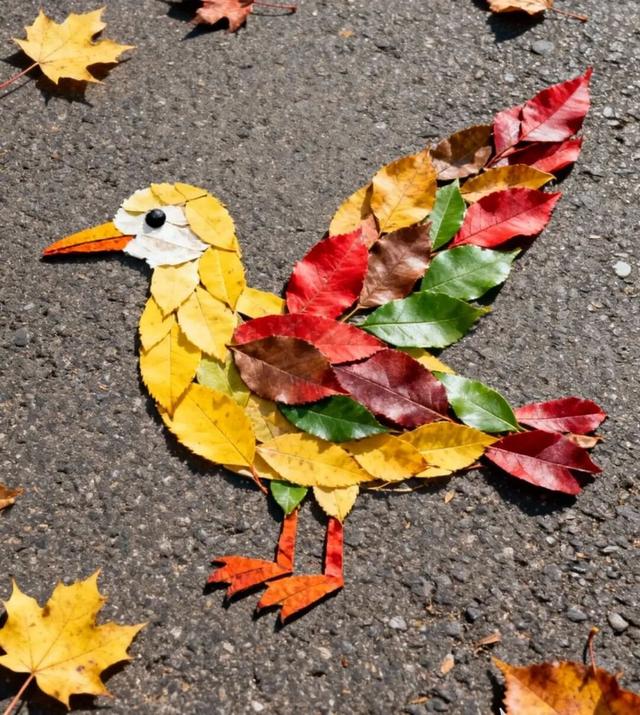 落叶正是橙黄橘绿时！在大街上捡到一整个“蓬莱”