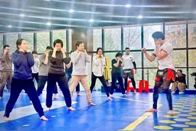 80位医务工作者加入，武汉大学中南医院成立“身心锻炼搏击协会”图片