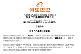 74亿！阿里出售银泰股权给了雅戈尔集团图片