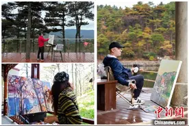 35位油画名家相聚九江共绘庐山好风光图片