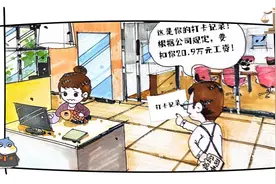 员工因迟到被扣工资20万，合理吗？图片