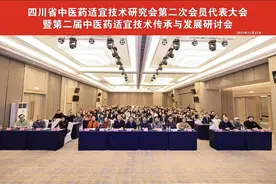 张虹当选新一届四川省中医药适宜技术研究会会长图片