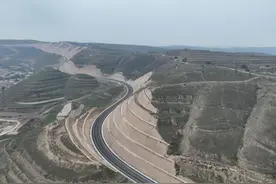 G309线祁汉项目永临结合建设侧记图片