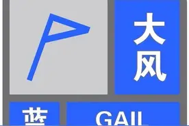 大风来了！菏泽发布蓝色预警图片
