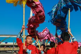 俺村俺家年味浓|俺在济南过大年，龙飞凤舞好热闹图片