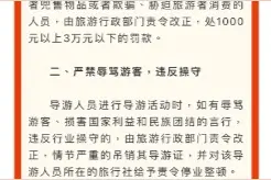 规范旅游市场秩序，西双版纳发布2024年春节假日“十个严禁”图片