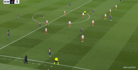 西甲：巴萨3-1逆转马竞