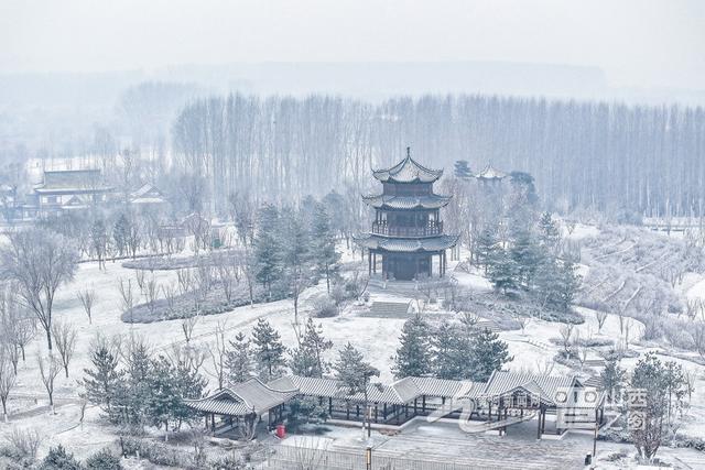 请收好！山西雪景高饱和度震撼大片