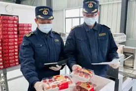 白鹤草莓首经空运冷链出口至新加坡，海关助力本土优质农产品拓展“出海”之路图片