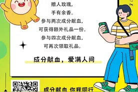 活动预告 | 成分献血 好事成双图片