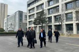 泰安市教育局到岱岳区粥店中学检查指导春季开学校园安全工作图片