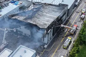 韩国电池厂火灾善后工作仍在进行！务工者称当地常发生事故图片
