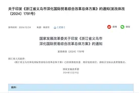 义乌：以小商品城作为唯一试点企业，落地进口正面清单首单业务图片