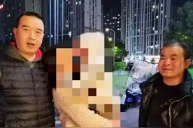 4岁娃雨夜迷路，热心市民帮助寻亲图片