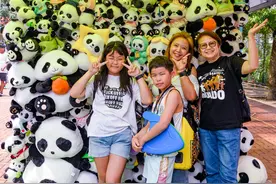 “萌”力爆发，街头巷尾全是它！香港“熊猫经济”迎来新热潮图片