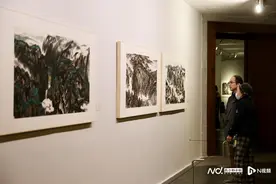 十年磨一剑，山水画家江郁之新作展在广东美术馆开幕图片