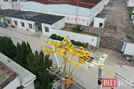 全年新建及改造10千伏线路4969.55千米，湖北配电网供电可靠率达99.954%图片