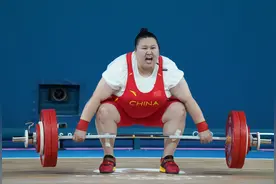 巴黎奥运会丨举重——女子81公斤以上级：李雯雯夺得金牌图片