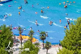 河南宜阳：酷暑盛夏 尽享清凉世界图片