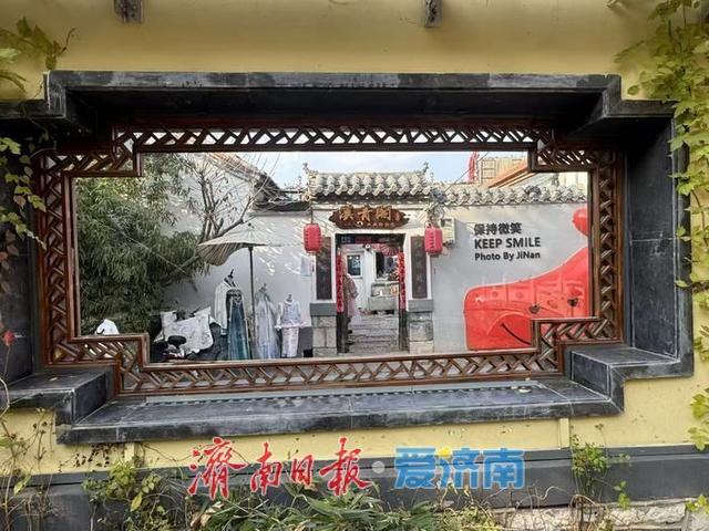 一年四季 泉在济南丨花窗框老街 泉城藏雅韵