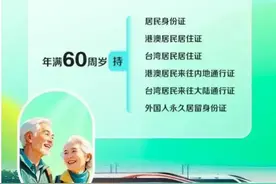 老年人买火车票可享优惠了 1000元火车票积分可抵150元图片