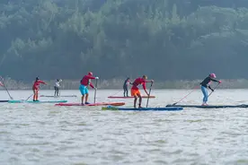 浙江省桨板公开赛（慈溪站）鸣枪开赛图片