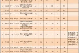 16所！贵阳市2024年义务教育入学电脑随机派位学校统计表公布图片