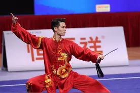深圳又出世界冠军！李洋夺世界太极拳锦标赛自选太极剑冠军图片