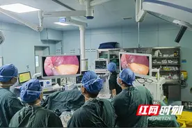 隆回县人民医院外科成功为先心病患者完成腹腔镜下食管裂孔疝修补术图片