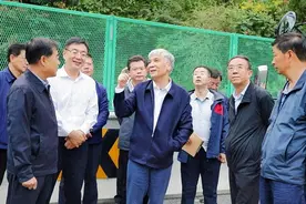 丁仲礼率调研组来甘调研白龙江引水工程和舟曲泥石流滑坡治理情况图片