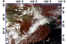 风云气象卫星对洞庭湖区域及上游实时追踪，助力应急救援图片