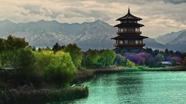 “看起来像艺术品”  西安鄠邑两处景观海外刷屏