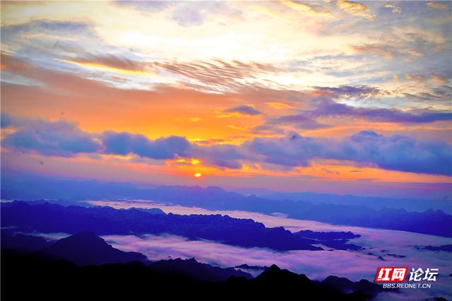 【每日一图@湖南】云游湘西八面山，看治愈系夏日风景