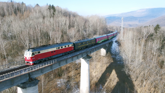 延边旅游隐藏款！雪国“文创”网红火车必打卡